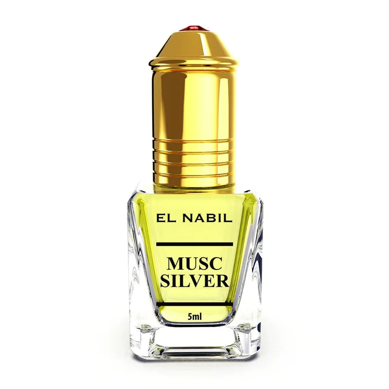 Parfum Nabil Roll-On 5ml - Musc Silver